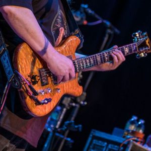 Jeff Mattson playing Wolf guitar