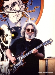Jerry Garcia playing Doug Irwin's Tiger guitar