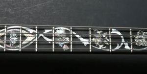 Phil Saam Bass Neck with Mother of Pearl Inlays