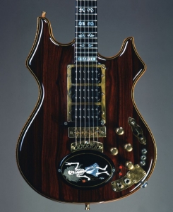 Rosebud Guitar Body - Photo: Herb Greene