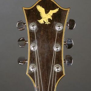 Wolf Guitar Head Stock by Doug Irwin for Jerry Garcia
