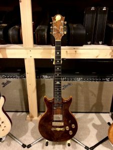 #13 - Goldenrod - On stand, built by Doug Irwin in 1975 for musician Doug Long