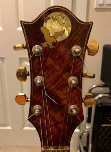 #13 - Goldenrod - Head stock built by Doug Irwin in 1975 for musician Doug Long