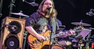 Jeff Mattson playing Wolf guitar