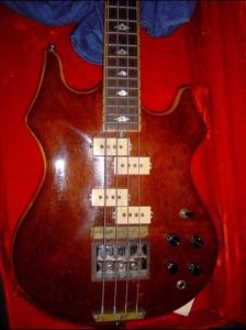 Phil Lesh - custom Doug Irwin bass body front