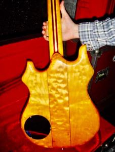 Phil Lesh - custom Doug Irwin bass body back